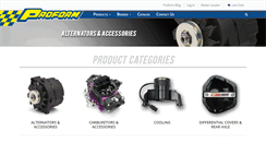 Desktop Screenshot of proformparts.com